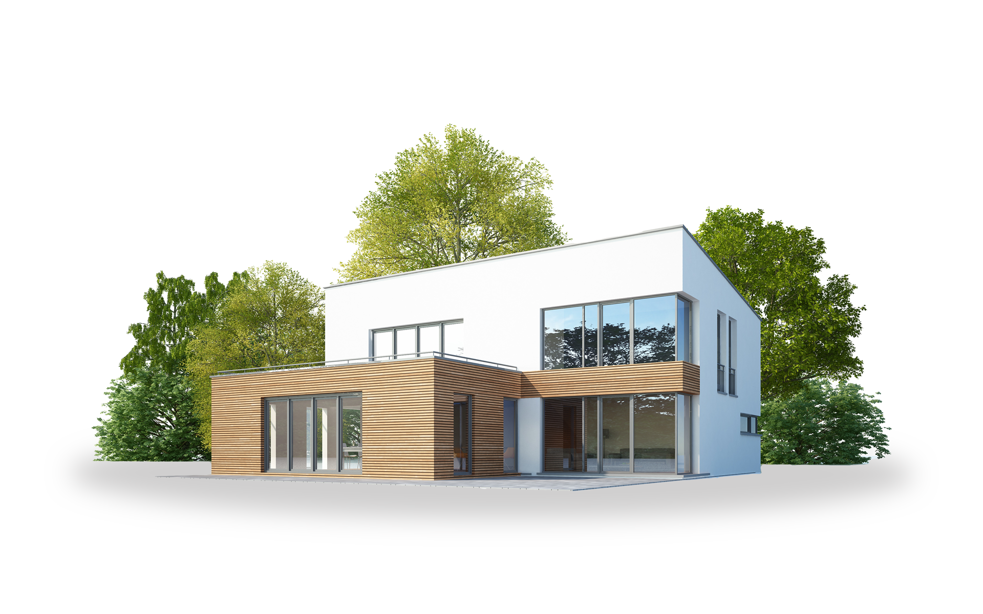 Extension de maison moderne